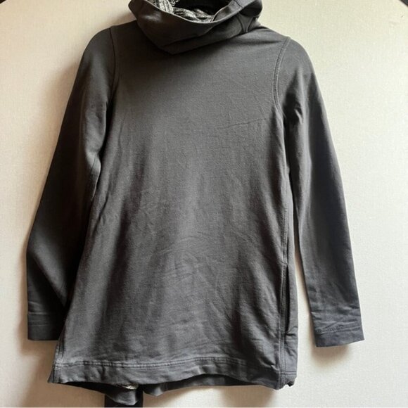 Lululemon Athletica Savanna Wrap cowl neck jacket Sz 4 - Picture 3 of 12